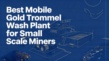 أفضل محطة غسيل Trommel المتنقلة للذهب لعمال التعدين الصغار